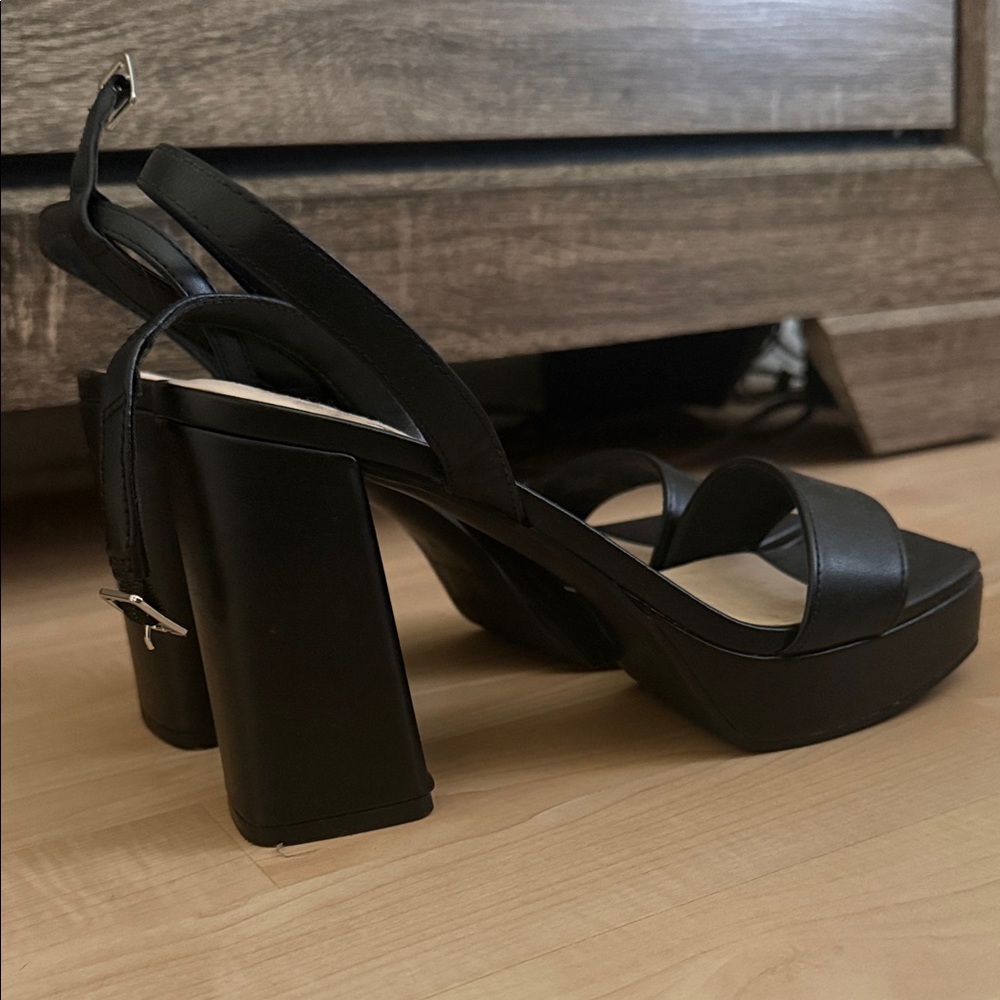 Marc Fisher Black Platform Heels